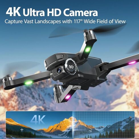 WF20 1080P FPV Camera Foldable Brushless Drone Great Value for Beginners in Saudi Arabia