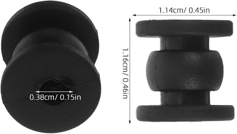 10PCS Shock Absorber Balls for RC Models - Silicone Vibration Dampers - Soft Mount Damping Balls for Flight Controller, Camera Mount, and Drones in Saudi Arabia