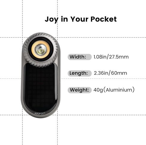 LOOP GEAR LOOPDOT EDC Flashlight with Protective DotCase in Saudi Arabia
