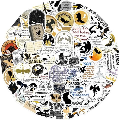 Cartoon Wing Stickers, 100PCS War College Waterproof Vinyl Stickers for Laptop, Water Bottle, Phone - Kawaii Durable Cute Aesthetic Decals, DIY Crafts for Scrapbooking, Journaling. Wing in Saudi Arabia