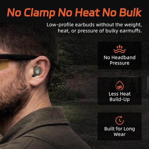 PROHEAR EP05 Shooting Ear Buds, Bluetooth Hearing Protection in Saudi Arabia