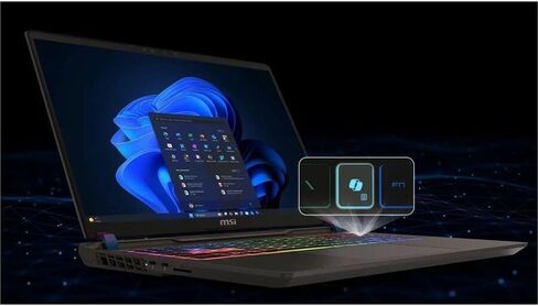 MSI Vector 16 HX AI A2XWHG-275US 16" Gaming Notebook - Full HD Plus - 144 Hz - Intel Core Ultra 7 255HX - 16 GB - 1 TB SSD - Cosmos Gray in Saudi Arabia