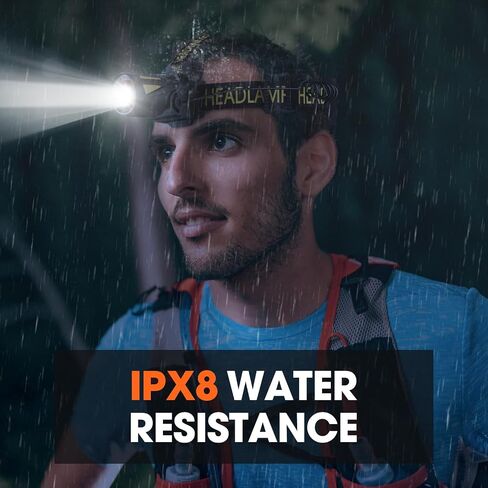 Long Throw Rechargeable Headlamp, Head Lamp, Head Light in Kuwait