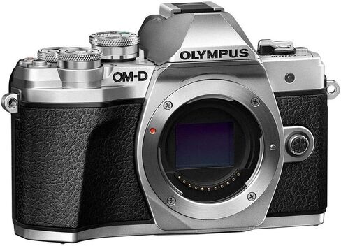 OM SYSTEM Olympus OM-D E-M10 Mark III Camera Body (Silver), Wi-Fi Enabled, 4K Video in Kuwait