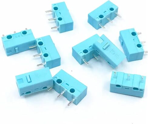 100Pcs GM2.0 Switch 20 Million Times Life Gaming Mouse Switch 3 Pin Used on Computer mice Left Right Button in Saudi Arabia