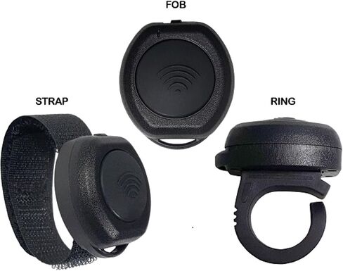 PRYMEBLU® Bluetooth Wireless PTT Switch ZELLO, Wave Communicator, ESChat, Unity, Streamwide and Many Other PoC Push-to-Talk Apps (BT-PTT-Super Mini-FOB) in Saudi Arabia
