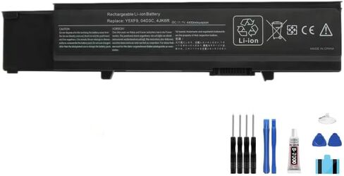 compatible For Dell Vostro V3400 V3500 V3600 V3700 Series LCD Display Touch Screen Digitizer Full Assembly Replacement Screen Repair Kit battery 7FJ92+ Free Tools，For 7FJ92 LCD in Kuwait