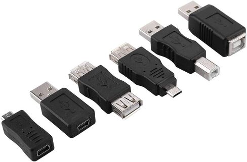مجموعة محولات USB مكونة من 16 قطعة، مجموعة محولات متعددة الاستخدامات in Kuwait
