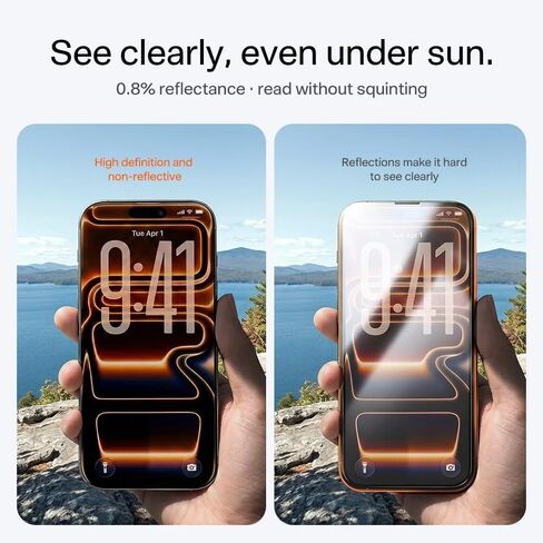 TORRAS SunView AR Pro for Phone 18 Pro Max Screen Protector, Anti-Glare for Phone 18 Pro Max Case, Q3 Air in Saudi Arabia