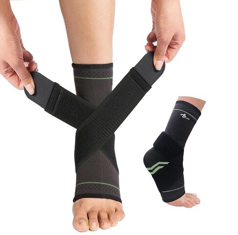 ABIRAM Ankle Brace Compression Sleeve with Adjustable Support Strap in Saudi Arabia