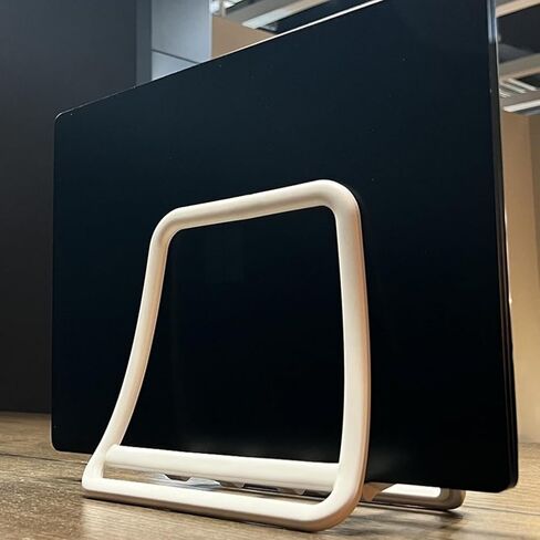Vertical Laptop Stand for Notebook & Tablet - Desk Ready, Compact in Saudi Arabia