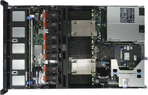 Dell PowerEdge R630 10 Bay SFF 1U Server, 2X Intel Xeon E5-2695 V4 2.1GHz 18C CPU, 128GB (2 x 64GB) DDR4 RDIMM, H730p, 10x Dell 3.84TB 12G SAS SSD, 4X 1GbE, Rail Kit Included (Renewed) in Saudi Arabia
