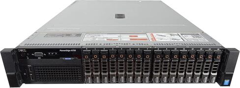 Dell PowerEdge R730 16 Bay SFF 2U Server, 2X Intel Xeon E5-2695 V4 2.1GHz 18C CPU, 384GB (12 x 32GB) DDR4 RDIMM, H730p, 8X 480GB SSD, 4X 1GbE, Rail Kit Included, 8x5xNBD 1YR Warranty (Renewed) in Saudi Arabia