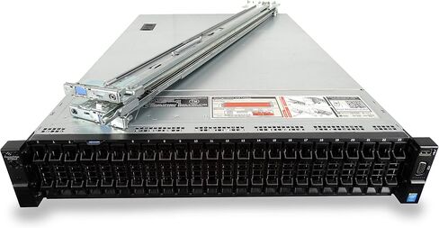Dell PowerEdge R730xd 24 Bay SFF 2U Server, 2X Intel Xeon E5-2695 V4 2.1GHz 18C CPU, 384GB (12 x 32GB) DDR4 RDIMM, H730p, 24x 480GB SSD, X710/i350 NDC, Rail Kit Included (Renewed) in Saudi Arabia