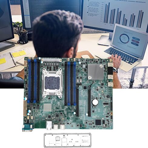 Server Motherboard, LGA 2011 with DDR3 8 Slots 128GB, III, PCIe 3.0 x16, for E5-2600 V2 in Saudi Arabia