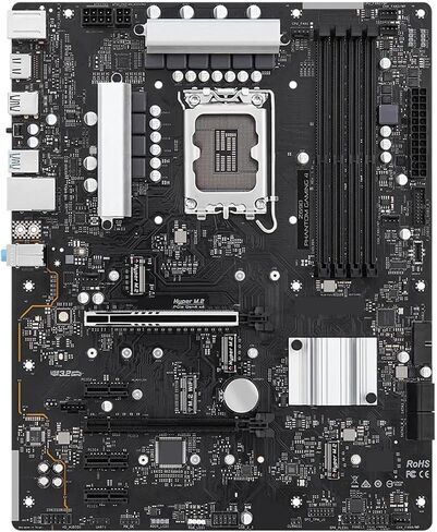 Z690 Phantom Gaming 4 Motherboard Z690 3xM.2 LGA 1700 PCIe 5.0 x16 Support i9-14900 i7-14700 i9-13900 i5-13400 CPU in Saudi Arabia