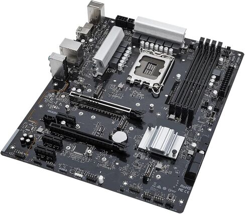 Z690 Phantom Gaming 4 Motherboard Z690 3xM.2 LGA 1700 PCIe 5.0 x16 Support i9-14900 i7-14700 i9-13900 i5-13400 CPU in Saudi Arabia