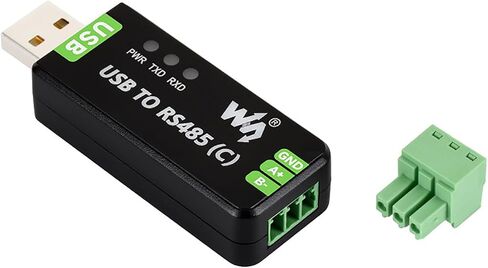 USB to RS485 Converter Adapter, Industrial Isolated USB RS485 Serial Converter with FT232RNL Chip, TVS ESD Protection, Bidirectional Communication for Windows Linux Mac Android in Saudi Arabia