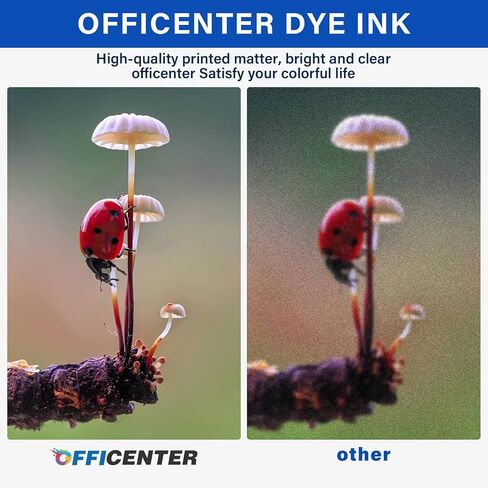 OFFICENTER Compatible Ink Refill Bottles for ET2760 ET-4760 ET2750 ET-3760 ET-2850 ET-15000 ST-4000 ST-2000 ET-3710 ET-3850 ET-3750 ET-4850 ET-3830 ET4750 ET2700 ST3000 ET3700 Printer(2BK C M Y) in Saudi Arabia
