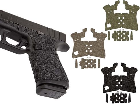 NDZ Performance Pro Decal Grip for Glock 19 Gen 6, Granulate, Color Choice in Saudi Arabia