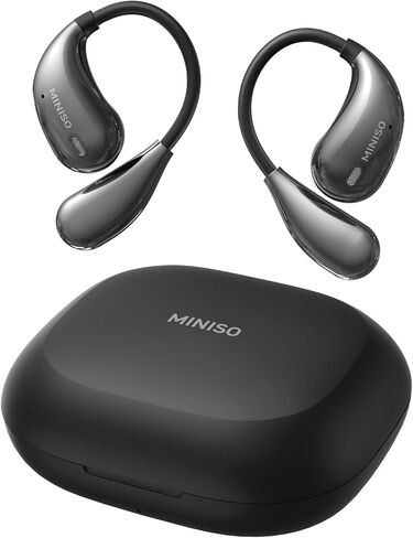 MINISO X33 AI Translation Earbuds Real Time OWS Wireless Bluetooth Earphones 135 Language Translator Earbuds Open Ear translating Headphones fit iOS & Android for Travel Business Learning in Kuwait