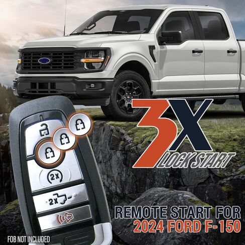 NEW! Plug in Remote Start for 2024+ F-150 Trucks - No Tools req'd! - Available Phone App Control! (KR-RS-F150R) in Kuwait