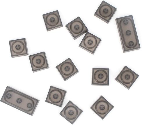DIY Transparent Low Profile Keycaps Compatible with Mx Switches (Transparent Black) in Saudi Arabia
