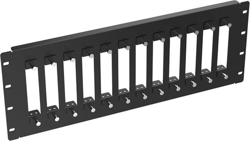 ToVi 4U Rack Mount Kit, 19-Inch Heavy-Duty Iron Bracket Set, Zinc Plated AV in Kuwait