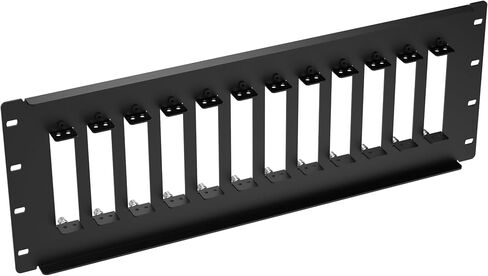 ToVi 4U Rack Mount Kit, 19-Inch Heavy-Duty Iron Bracket Set, Zinc Plated AV in Kuwait