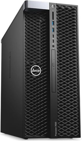 PCSP T7820 Workstation, 2X Xeon Gold 6148 2.40GHz 20-Core (40-Cores Total), DDR4 RAM, 2X New 1TB SSD, Quadro P4000 8GB Graphics, Windows 11 Pro (Renewed) (128GB DDR4) in Kuwait
