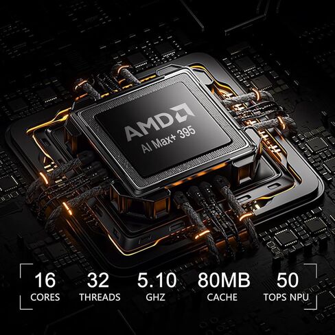 NIMO 2026 Mini PC, AMD Ryzen AI Max+ 395 Dual OS (Win11 Pro & Linux) in Kuwait