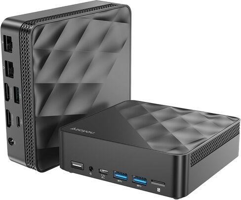 Mini PC Intel N100(Up to 3.4GHz) Mini Computers 16GB RAM 1TB M.2 SSD in Saudi Arabia
