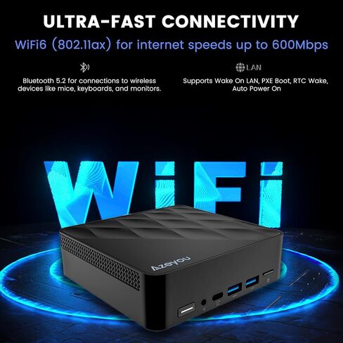 Mini PC Intel N100(Up to 3.4GHz) Mini Computers 16GB RAM 1TB M.2 SSD in Saudi Arabia