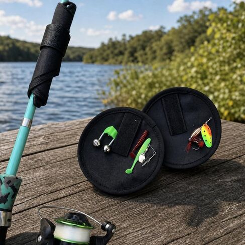 6 PCS Fishing Lure Covers,Lure Wrap,Bait Gloves,Fishing Hook Covers for Rod in Saudi Arabia