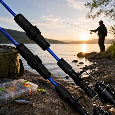 6 PCS Fishing Lure Covers,Lure Wrap,Bait Gloves,Fishing Hook Covers for Rod in Saudi Arabia