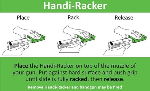 Small Pistol Slide Rack Assist Tool - No Retail Packaging in Saudi Arabia