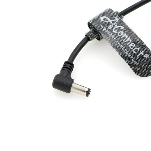 كابل طاقة 12 فولت PD USB C نوع C إلى تيار مستمر 5.5 × 2.5 مم كابل ملفوف بزاوية قائمة ذكر مع مؤشر طاقة لشاشات KiPRO LCD وكاميرا Blackmagic BMCC وشاشة مساعدة الفيديو in Saudi Arabia