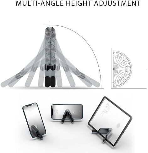 Adjustable Stand Cell Phone Holder for All Phone iPhone iPad Mini Tablet in Saudi Arabia