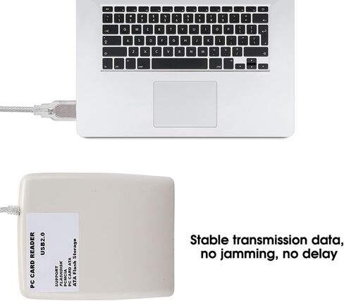 Portable High Speed Card Reader for Industrial Use, Memory Card Reader 68 Pin PCMCIA Converter Suitable for Storage Data Transmission Users in Saudi Arabia