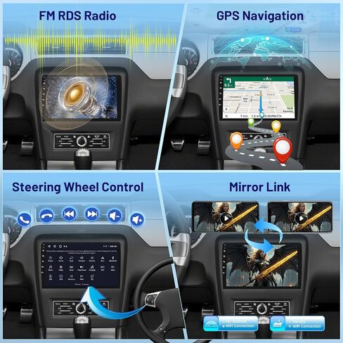 2G+64G Car Stereo for Ford Mustang 2010 2011 2012 2013 2014 in Saudi Arabia