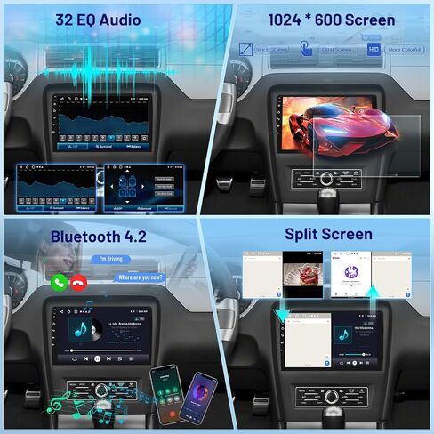 2G+64G Car Stereo for Ford Mustang 2010 2011 2012 2013 2014 in Saudi Arabia