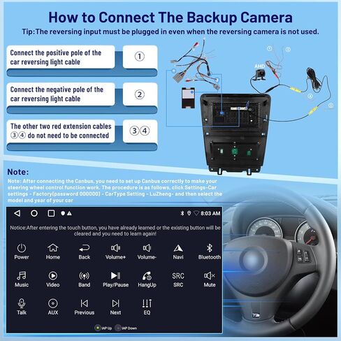 2G+64G Car Stereo for Ford Mustang 2010 2011 2012 2013 2014 in Saudi Arabia