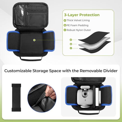 PGmoon Portable Carrying Case Compatible with XbotGo Chameleon/Falcon Camera in Saudi Arabia