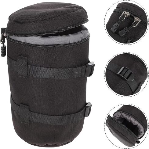 Vaguelly Camera Lens Storage Bag Pouch for Small Cameras and Filters in Kuwait