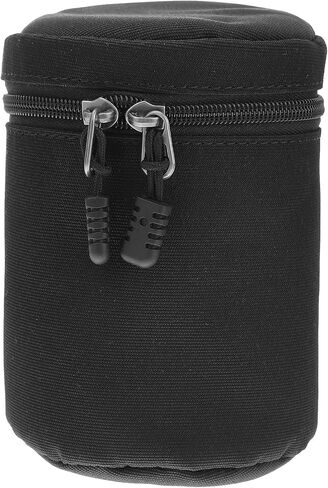 Camera Lens Case Portable Storage Bag with Smooth Zipper for Travel in Kuwait
