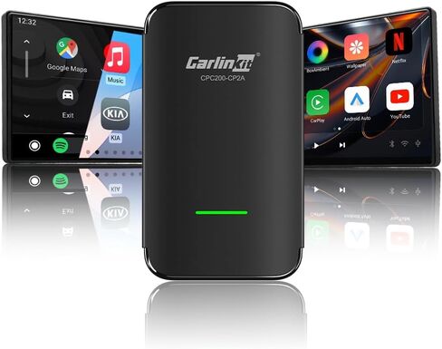 Carlinkit 4.0 Pro Wireless CarPlay Adapter with Built-in Video App, USB-A/C in Saudi Arabia