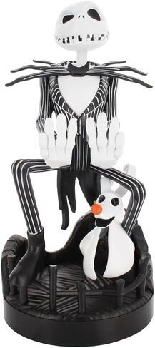 Cableguys The Nightmare Before Christmas Jack Pumpkin King Controller Holder & Phone Stand - Gaming Setup Accessories for Desk, Compatible with Xbox, PlayStation & Most Standard Game Controllers in Saudi Arabia