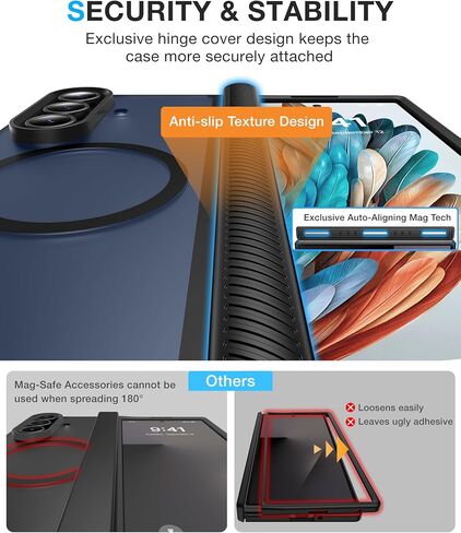NO.1 Magnetic for Samsung Galaxy Z Fold 7 Case with MagSafe in Kuwait