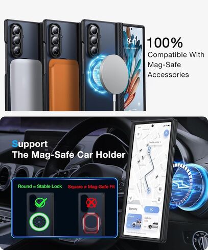 NO.1 Magnetic for Samsung Galaxy Z Fold 7 Case with MagSafe in Kuwait