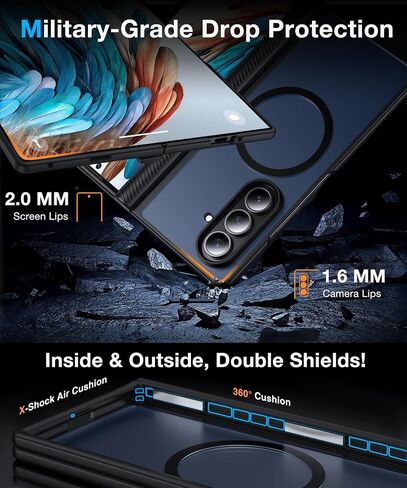 NO.1 Magnetic for Samsung Galaxy Z Fold 7 Case with MagSafe in Kuwait